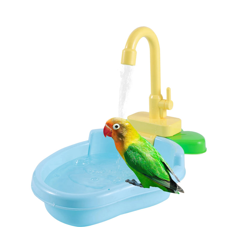 Mini Banheira com Ducha para Pássaros - Birdbath PET Care